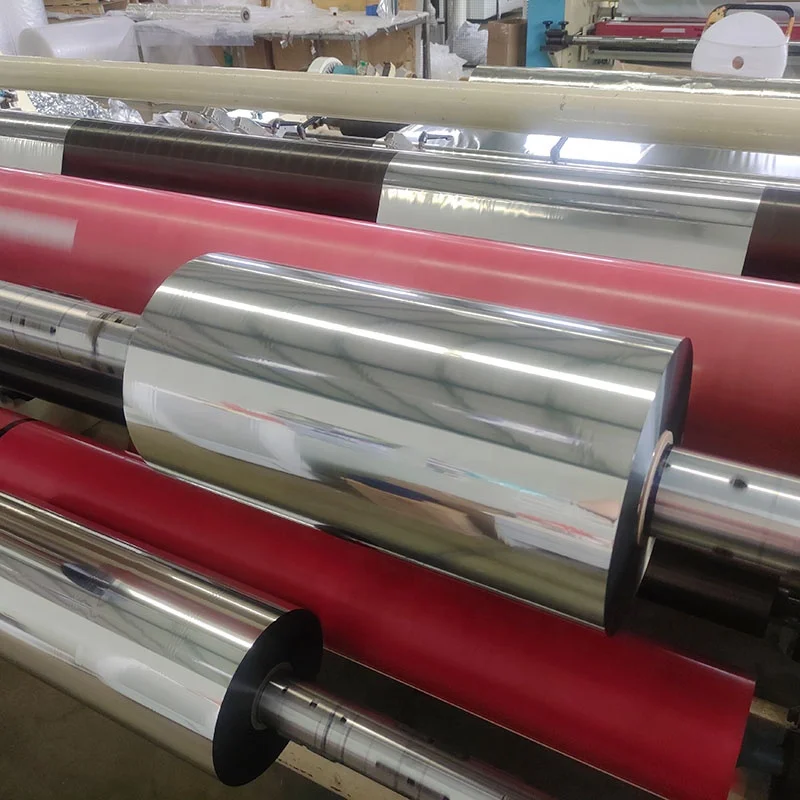 Coated EVA glue  BOPP/PET Polyester  Mirror Thermal Laminating Film for printing