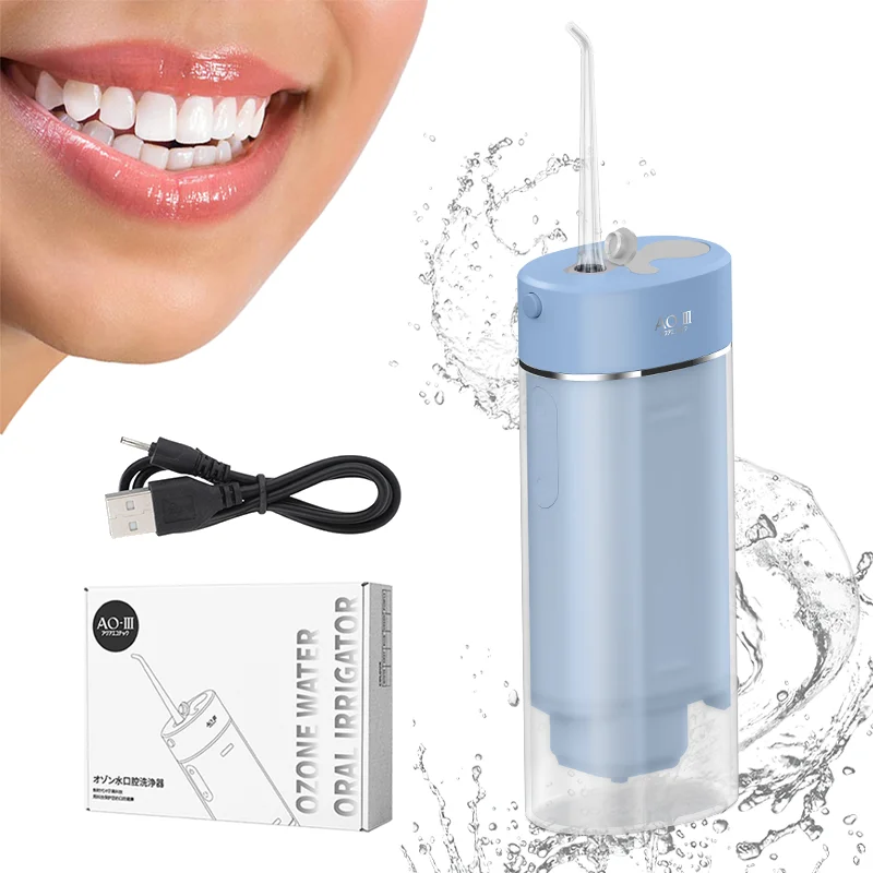 High Frequency Vibration Cleaning  Ozone  Generator  Best for Ozone Ecological Oral Care Cordless Ozone Water Oral Irrigator