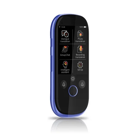 
K1 Pro Simultaneous Voice Translator 2.4 Inch WIFI 500MP photo translation Multi-language Portable Smart Voice Translator 