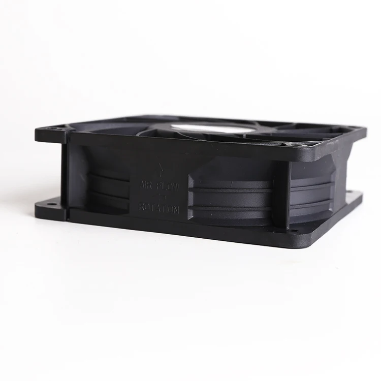 Blk Axial Fans Dc 12 Volt Cooling Fan 2600/3200 Cfm 120x120x38 Brushless Axial Flow Exhaust Fan 120mm Ydl1238b12