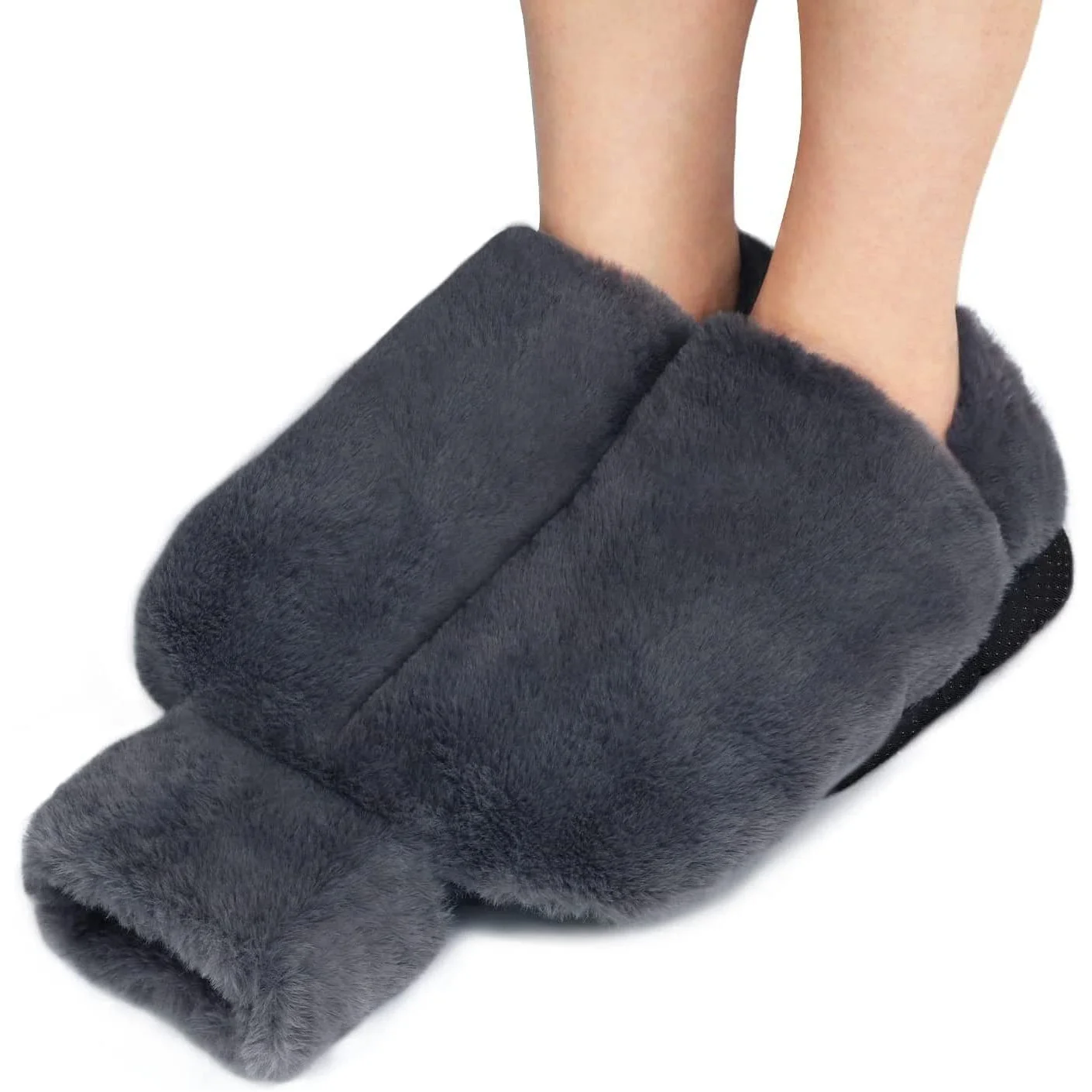 custom hot compress 2000ml large plush foot hot water bottles for massage