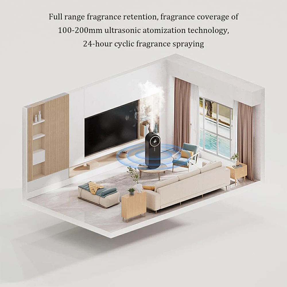 Automatic aromatherapy machine toilet hotel wall mounted home indoor aromatherapy  essential oil diffuser fragrance machine