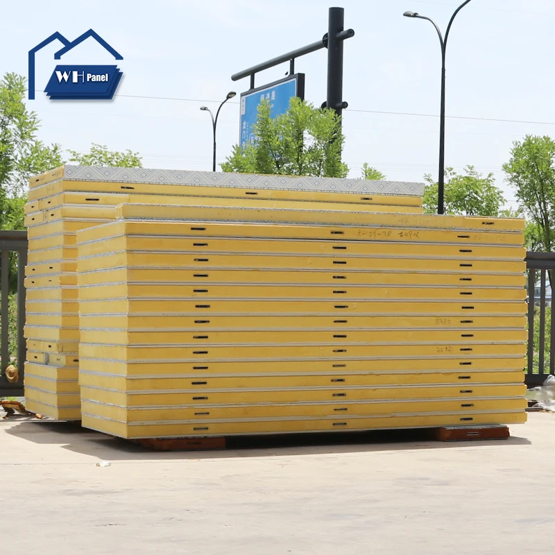 WHNew Product High fire rating and high temperature resistance cold room PU storage board