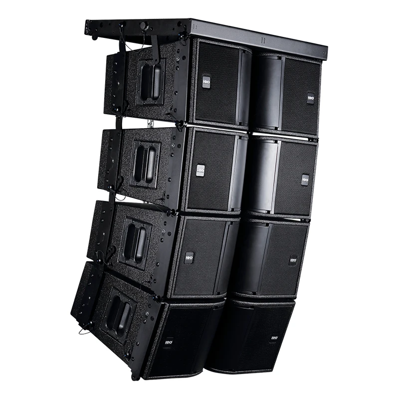 iBO FL210 Double 10 Inch High Volume Professional Stage Sound System Line Array Speakers