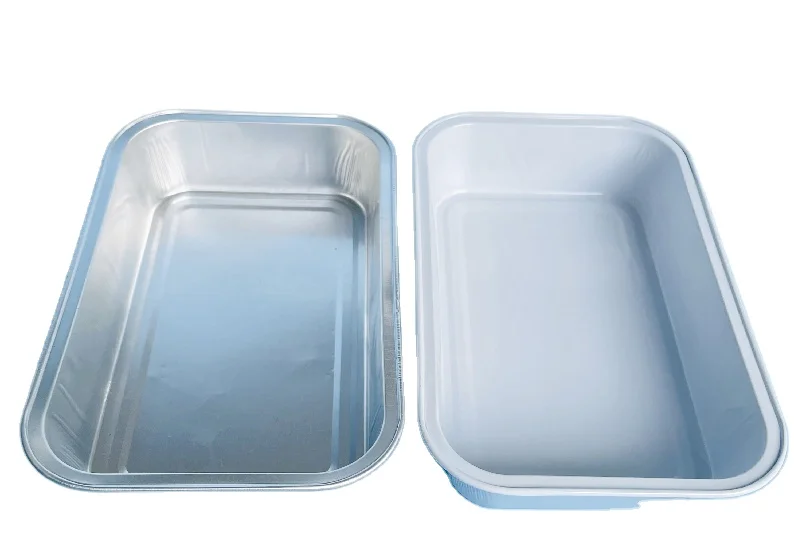 Aluminum Foil Aluminum Plastic Takeout aviation grade aluminum Foil Container with lunch box with lid