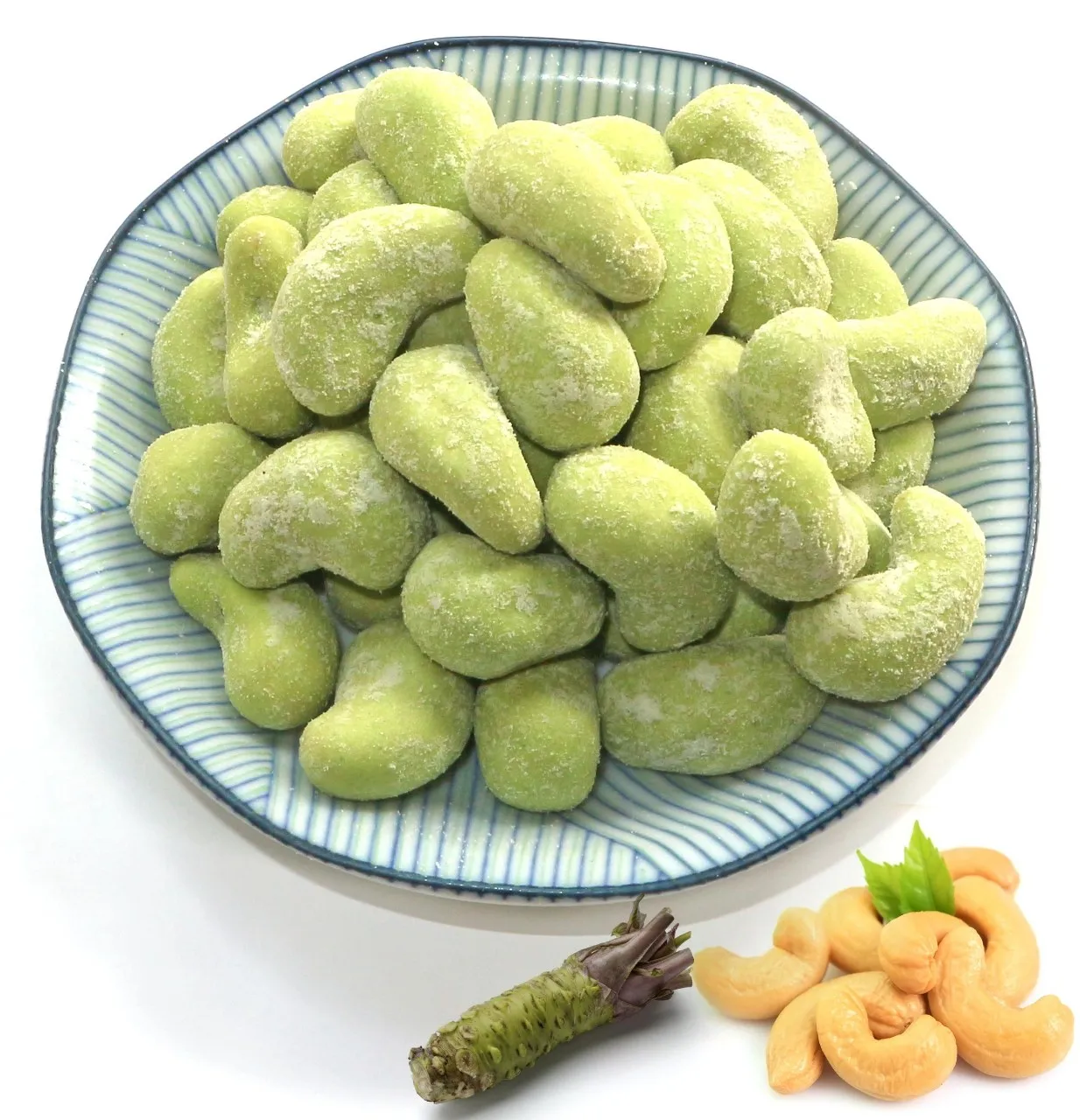 Жареный кешью с ароматом васаби, уникальная хрустящая закуска