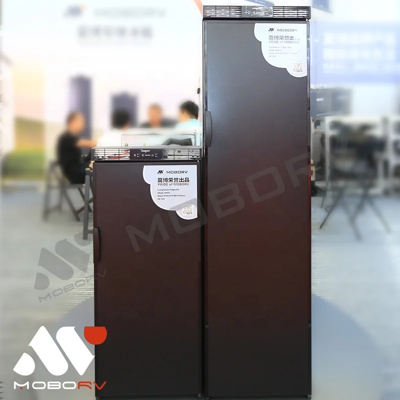2025 MOBORV MOTORHOME PART RV appliances 12V DC slim compressor caravan rv fridge 92L SAA CE Certified camper van Refrigerator
