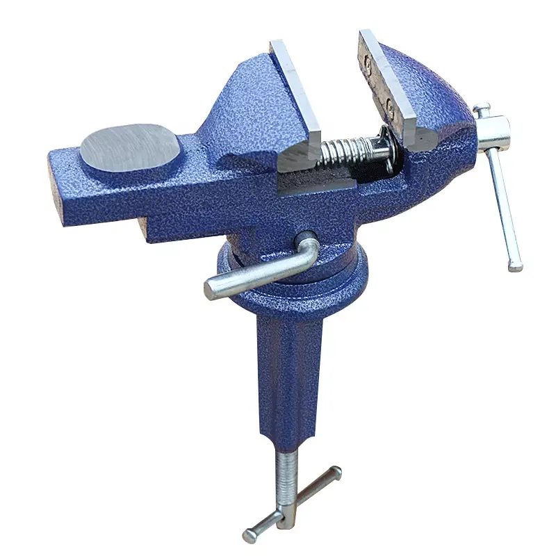 360 Degree Woodworking Table Vise With Round Anvil