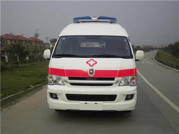 Jinbei brand new small siren ambulance truck for sale