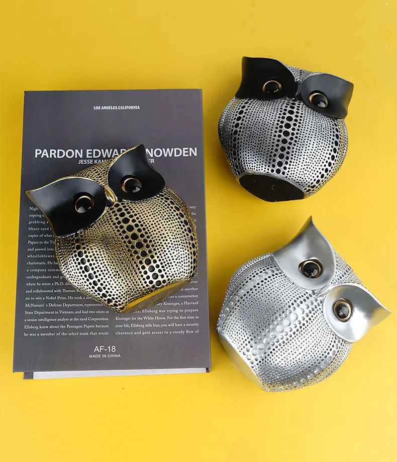 New Arrival Resin Modern Owl Figurine