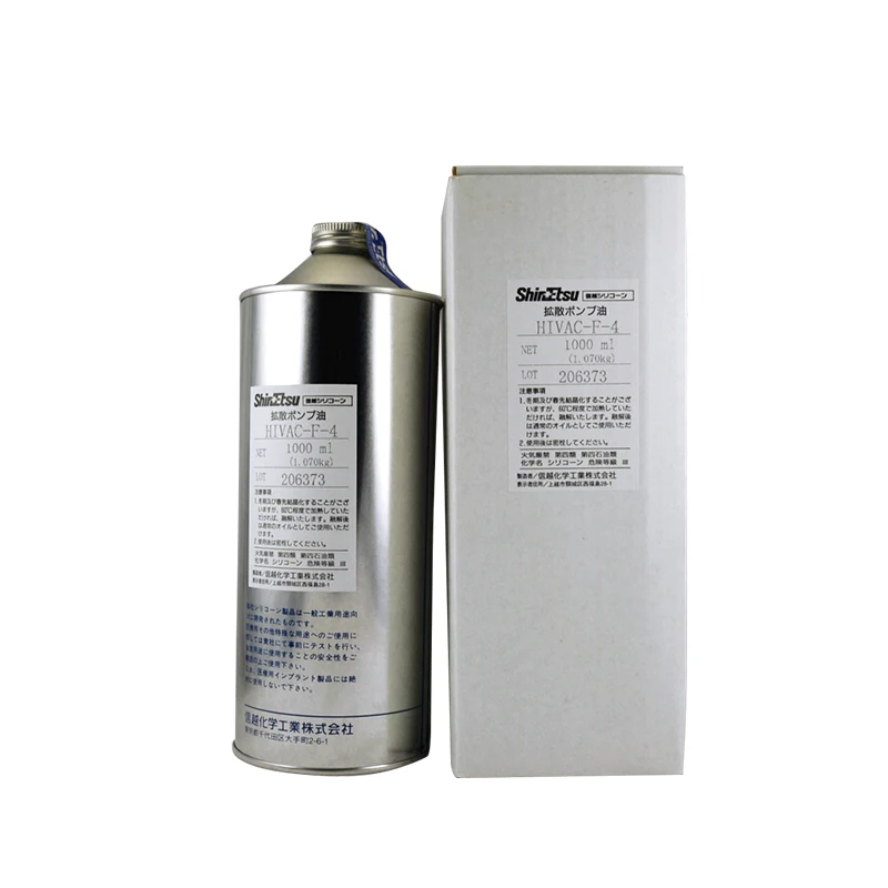 ShinEtsu HIVAC-F4 используется для того, чтобы достичь высокого вакуумный от 10-6 мм РТ 1L вакуумный масляный насос цена вакуумный насос низкотемпературный очищающий фермент DPM