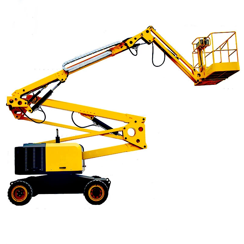 Direct Sales 16~24m All Rough Terrain Tracked Articulated Boom Lift For Construction