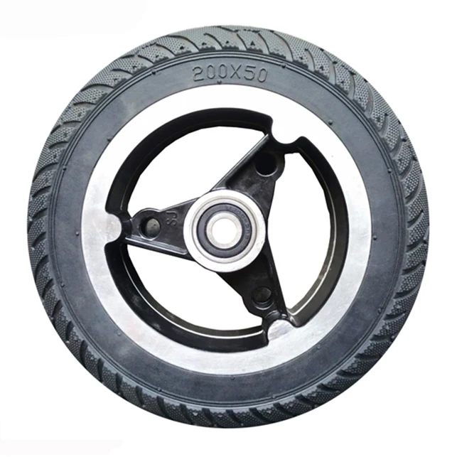 8 дюймов полу-пневматические шины с подшипником для тележка для перевозки резиновое колесо