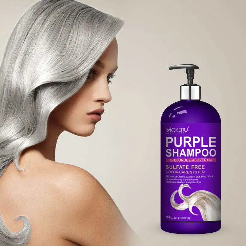 Shampoo Made in China All Natural Purple Shampoo Hair Treatment Biotin and Collagen Shampoo OEM Customized
