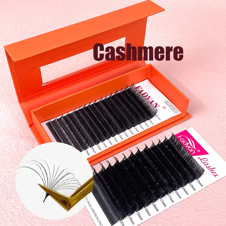 Cashmere Lash Extensions Tray 02 0.03 0.05 Premium Matte Black Volume Lash Trays Wholesale 8 25 Eyelash Extension Supplies Trays