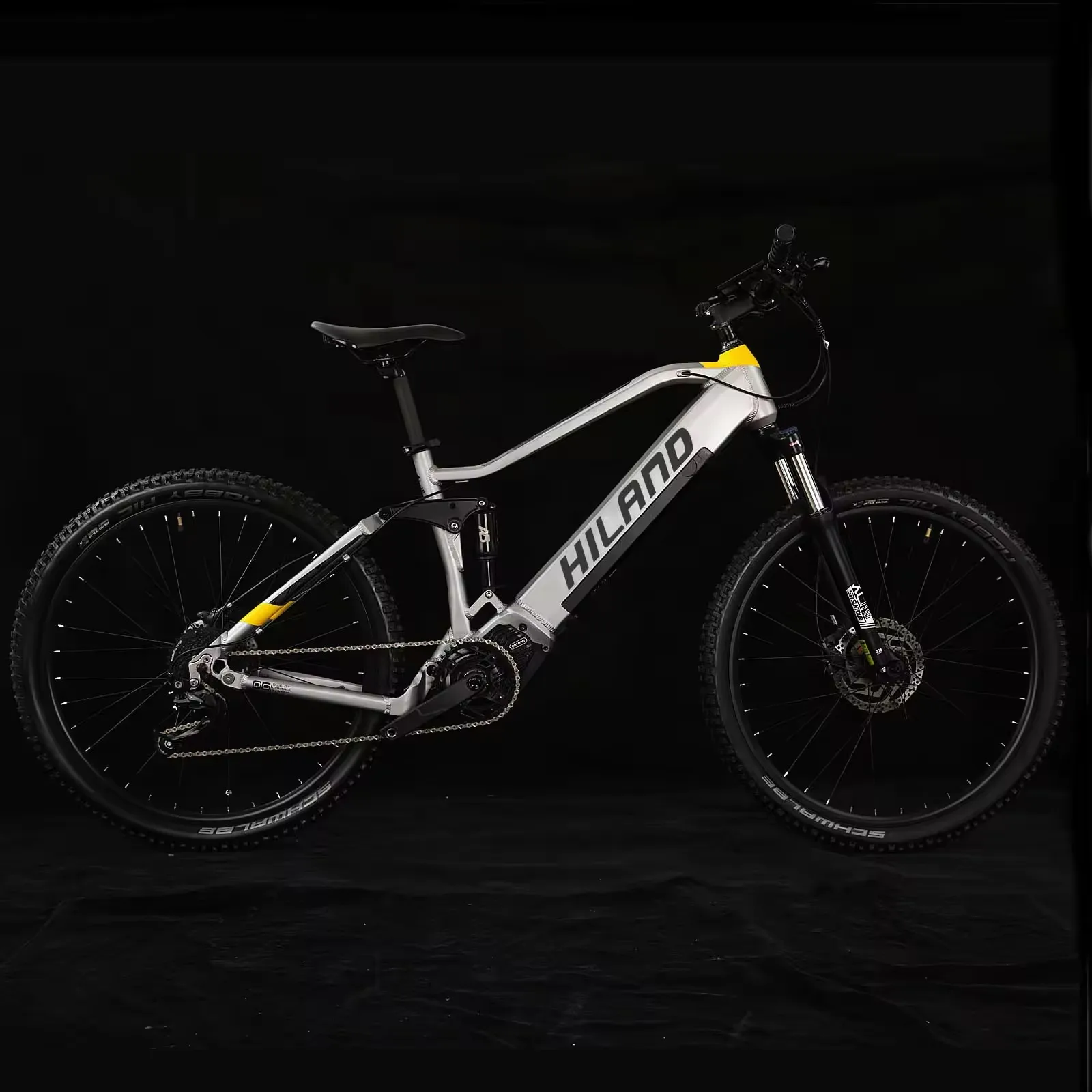 JOYKIE  good price HILAND Aluminum Alloy 36V 17.5AH Integrated  Battery Disc Brake ebike electric mountain bicycle