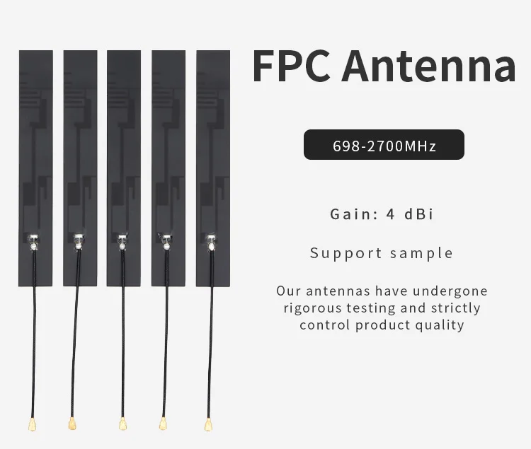 98*14mm 698-2700 MHz Internal Antenna  4g Flexible FPC Antenna