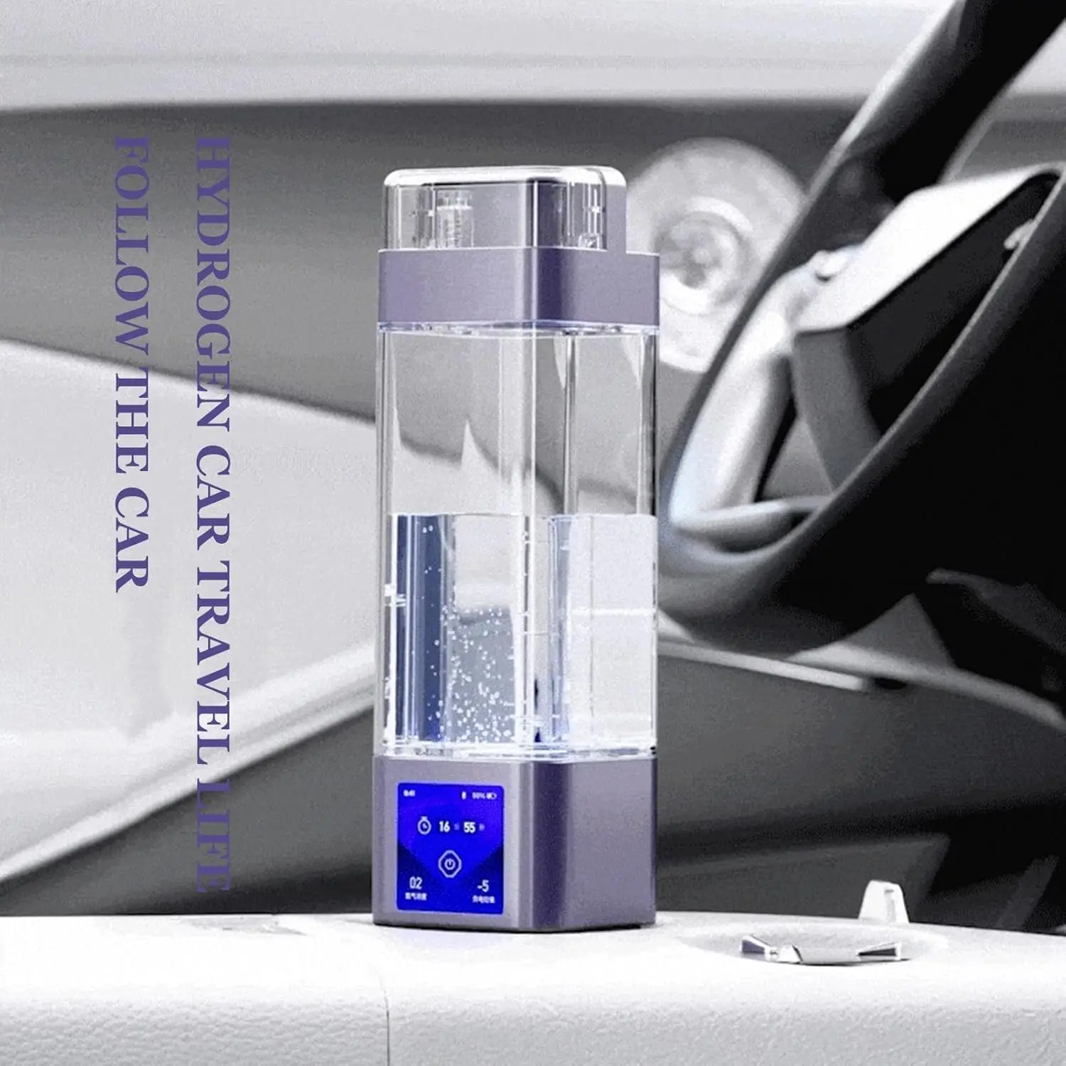 High Quality 2000-9000 PPB Hydrogen Rich Water Bottle Cup Portable USB Powered Hydrogen Water Generator for Household Use