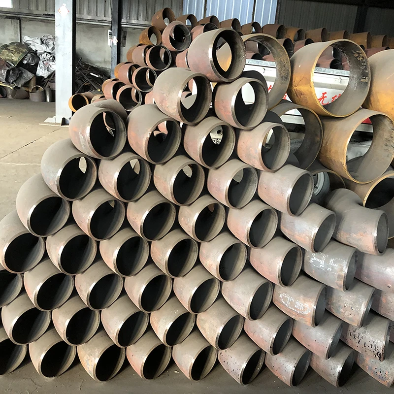 Wholesale price ASME B16.9 A234 SCH 40 STD 45 90 180 Degree carbon steel Butt Weld Elbow Pipe Fitting