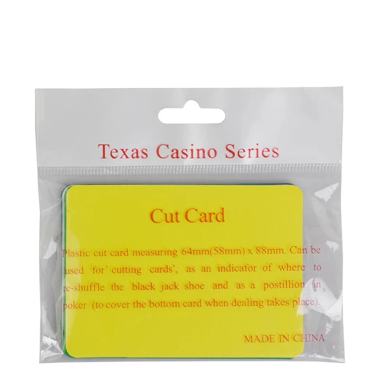 Waterproof PVC Playing Cut Card Tarot Playing Cards Cut Cards can separate and mark the deck