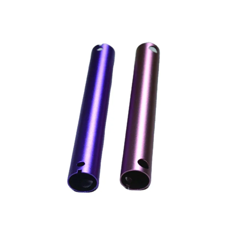 OEM Customezed Cnc Turning Stainless Steel Hollow Threaded Steel Microphone Tube Parts Threaded Aluminum Tube
