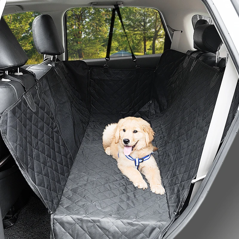 Luxury Wholesale Dog Car Seat Protector Covers Waterproof Pet Car Seat Cover With Mesh Window