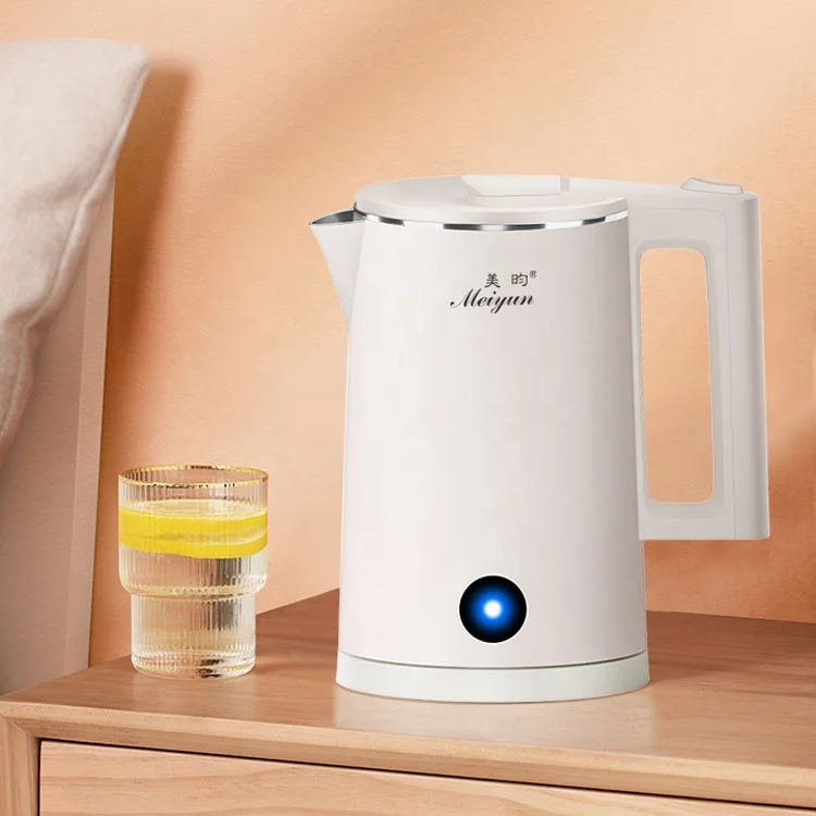 
1.8L kitchen appliances plastic electric kettle water boiling color PP shell tea pot 
