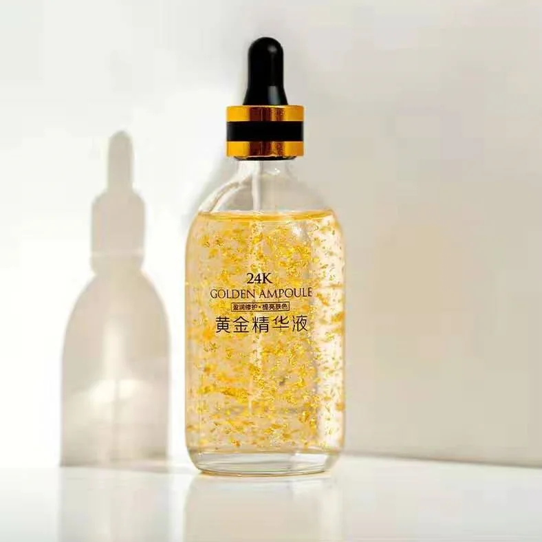 Wholesale Private Label Hyaluronic Acid Nicotinamide  Moisturizing Repairing 24k Gold Face Serum