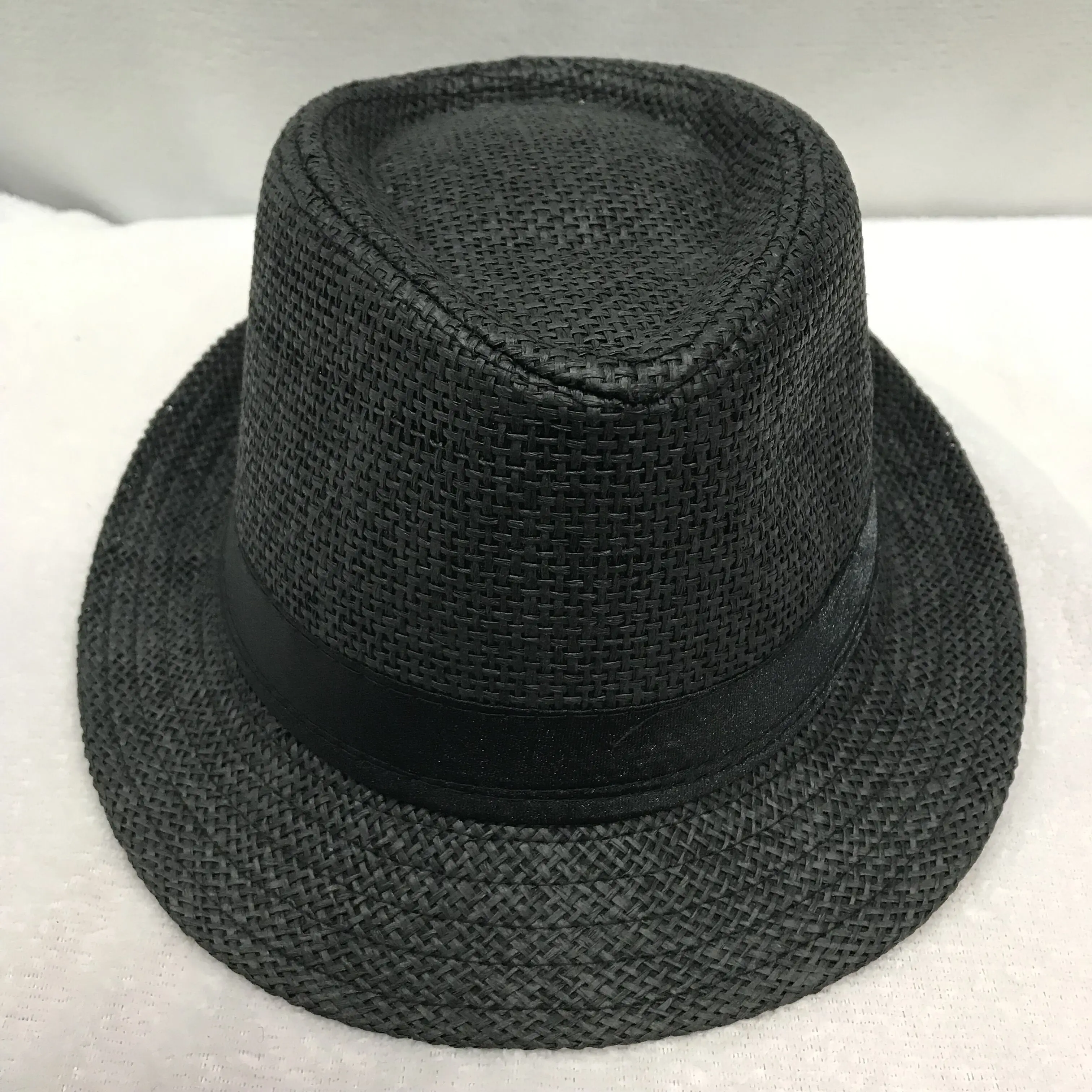 Плоская шерстяная фетровая шляпа, лидер продаж, популярная женская VIP простая летняя вечерняя шляпа Panton на заказ, Весенняя лента с логотипом