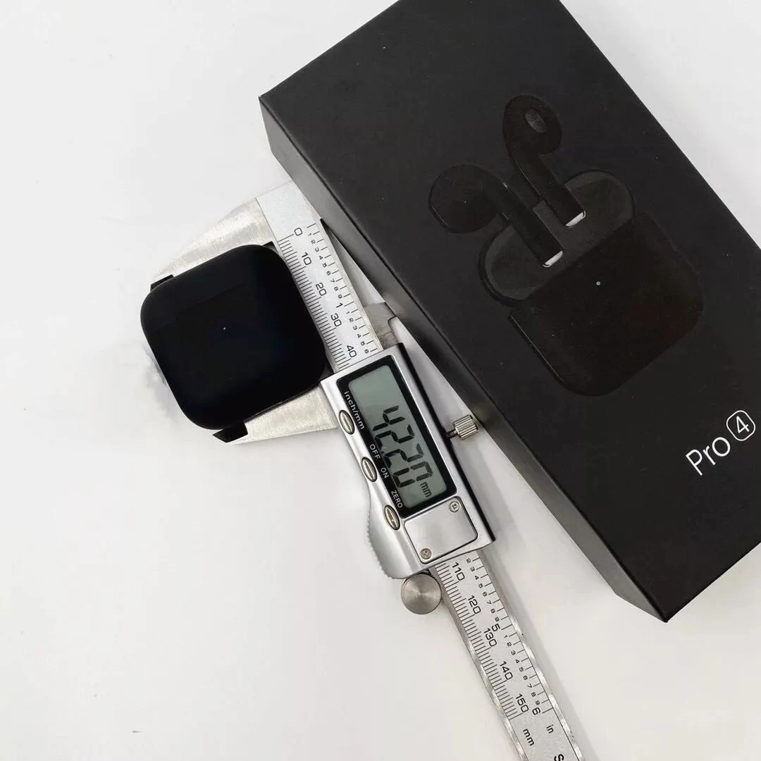 Лидер продаж наушники tws Pro 4 Siri с сенсорным управлением беспроводные синие tooth Pro4