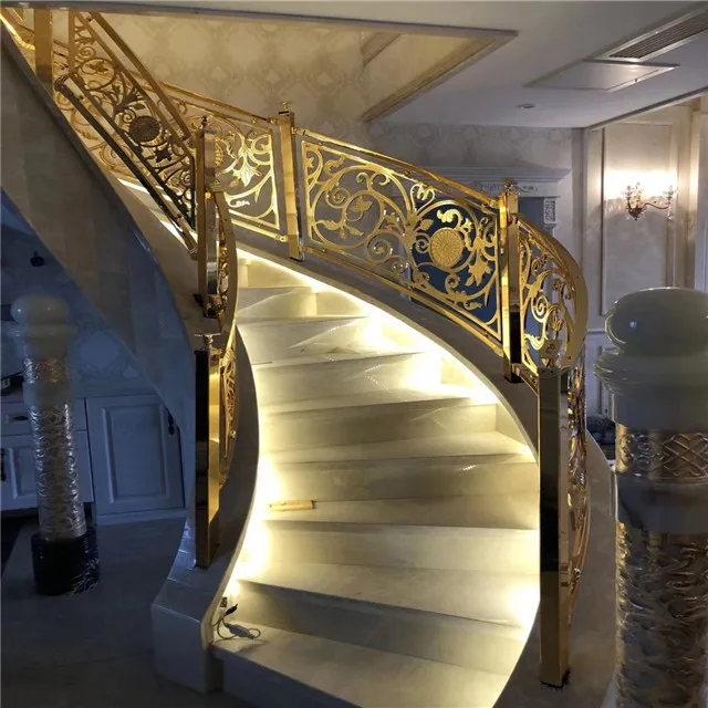 2022 Perfect newel post decorative carved balustrade with wood top rail  for stair pictures