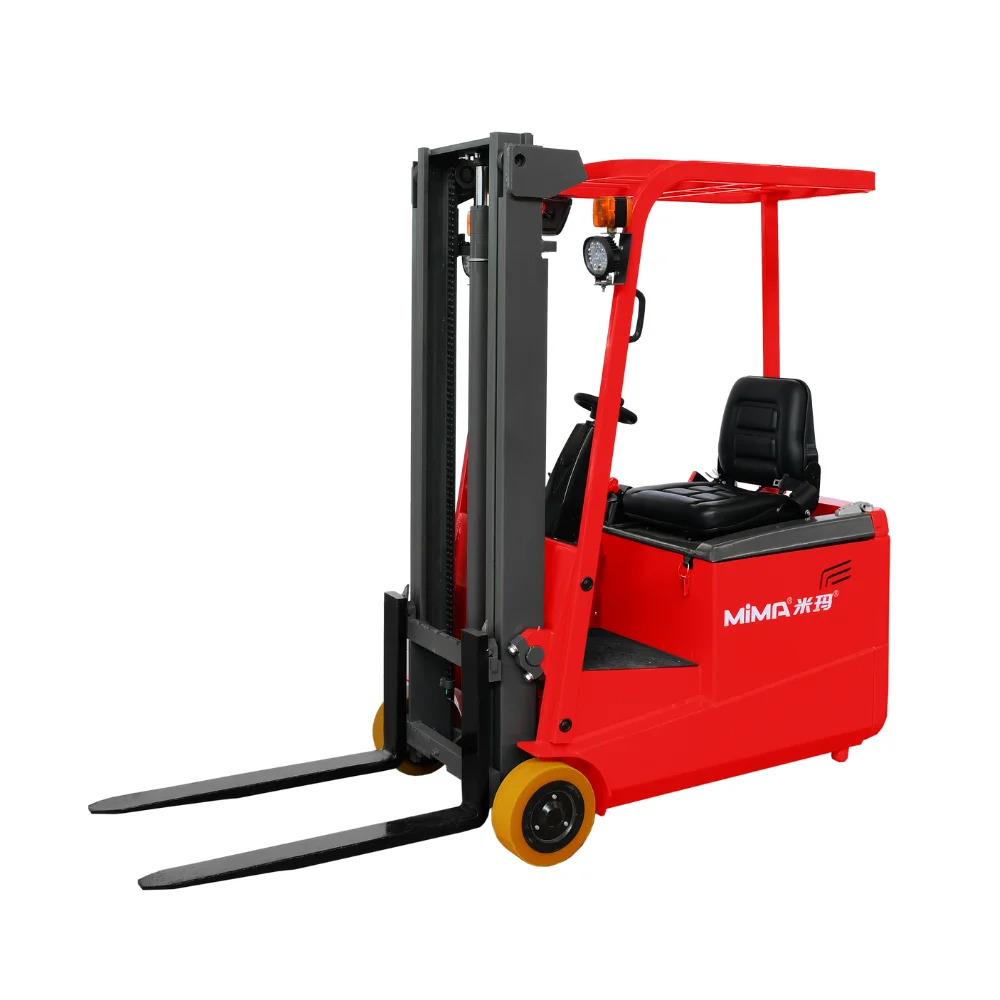 MIMA Mini Forklift 3 Wheels Electric Forklift with maximum lift height 4500mm