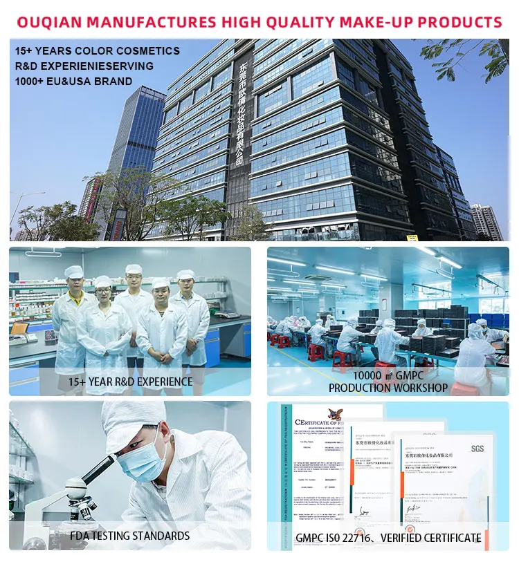 OCHAIN New Factory Custom Your Logo Private Label Matte Makeup  No Logo Bronzer Foundation Contour Stick