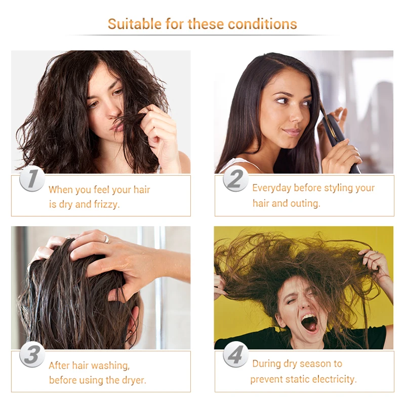 30ml light lemon scented shea moisture damaged hair repairing hair care essential oil