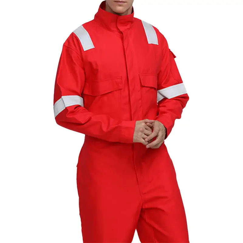 Flame Retardant Anti Static Workshop Clothe Work Clothes Petroleum Industry Protection Uniform
