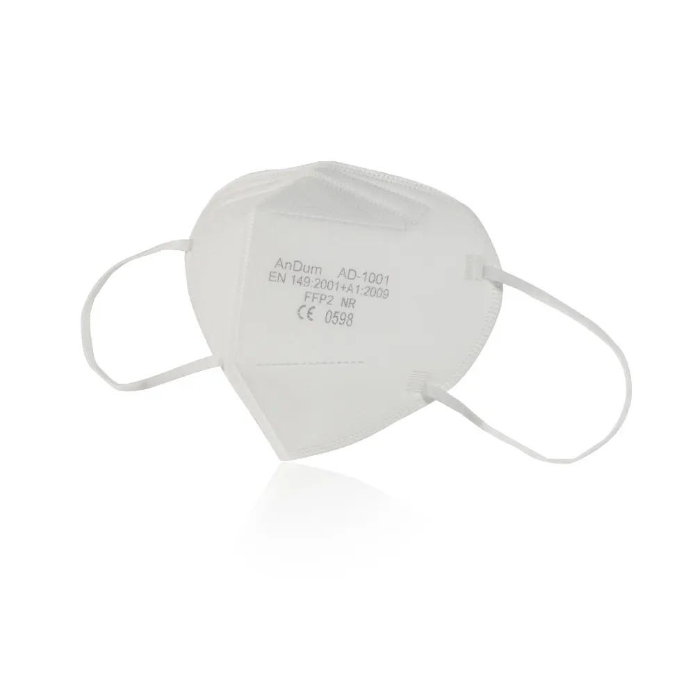 Andum skull heads respirator healthcare foldable dustprioof protevtive white fabric gas ffp2 manufacturers face mask