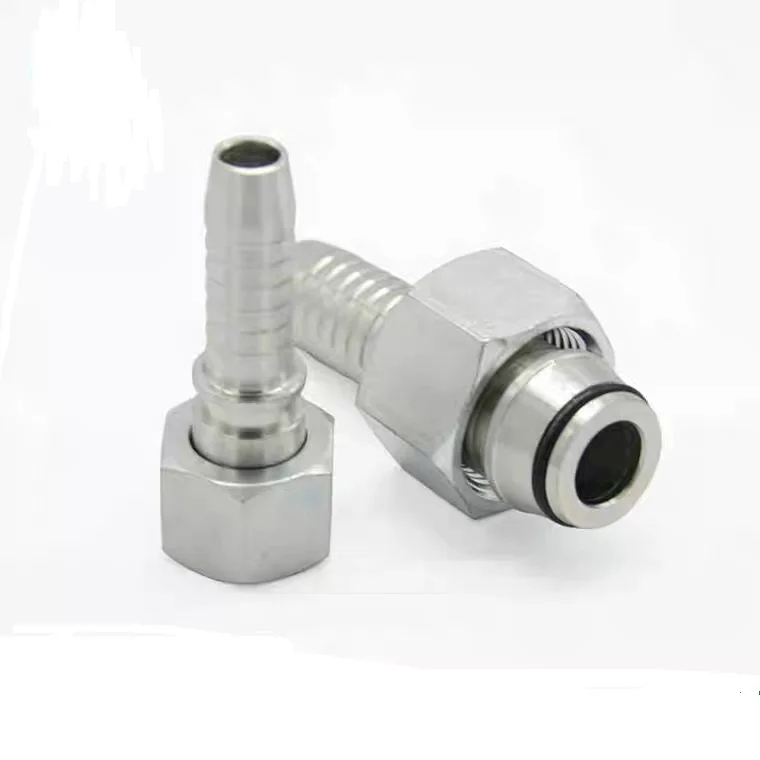 manufacturer hydraulic hose pipe fitting terminal adapter connectors ferrule 00400 for 4SP 4SH  hose