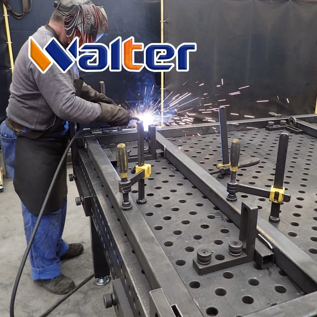 3d Welding Table Clamping System Fixture Jigs Cast Robot Weld Positioner