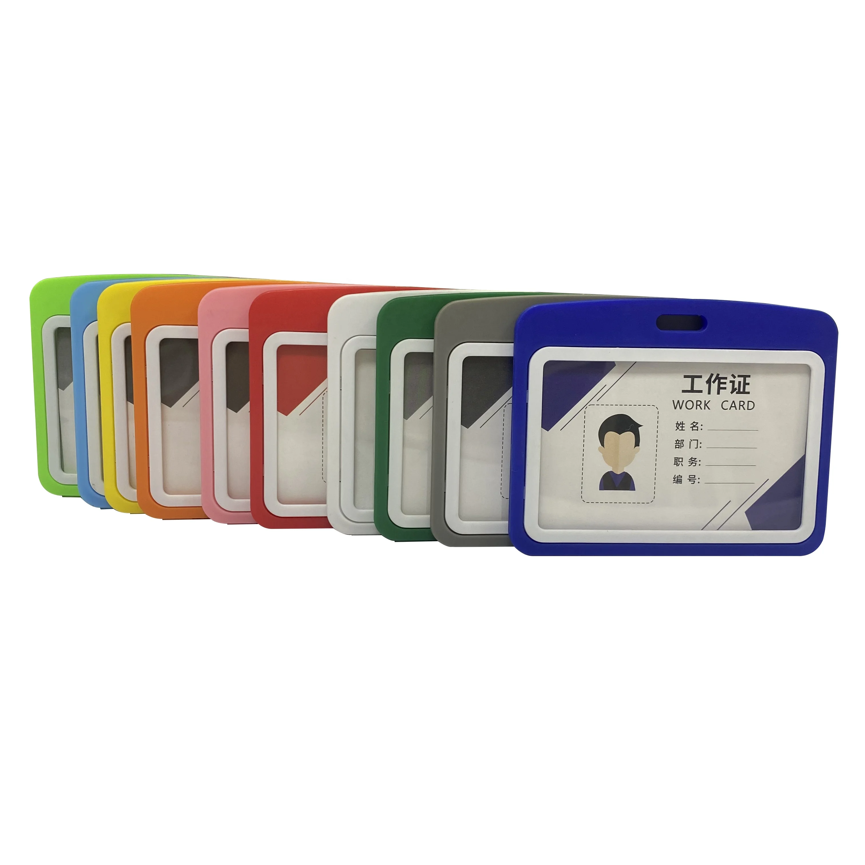 2022 wholesale plastic id card holder