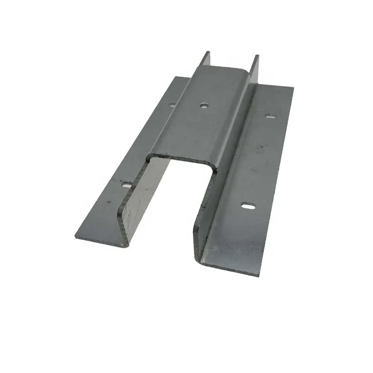 aluminum anodized stainless steel parts Aluminum Heatsink plate with bending cutting punching services for sale