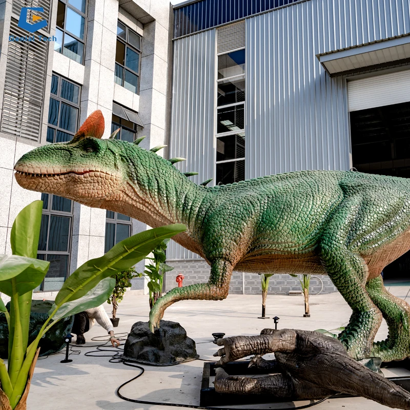 GTAD92 Exhibition dino theme park 3d animatronic realistic dinosaur for sale