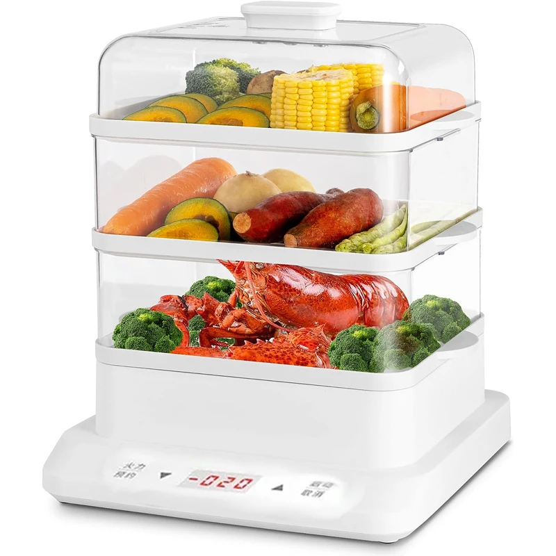 2023 kitchen food steam cook fresh electric food vegetable steamer