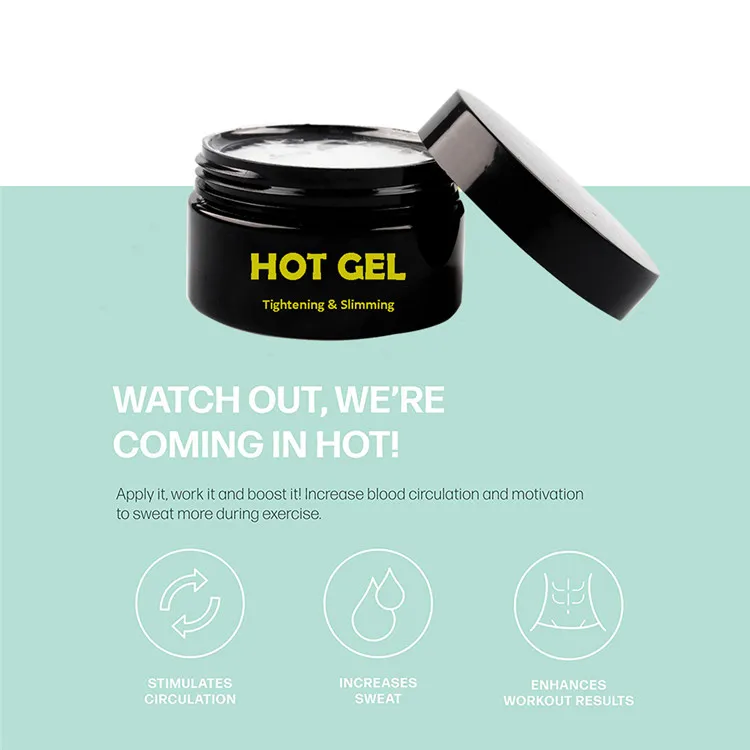 
Private Label Fat Burning gel Weight Loss Hot Body Slimming Gel for Men and Women 