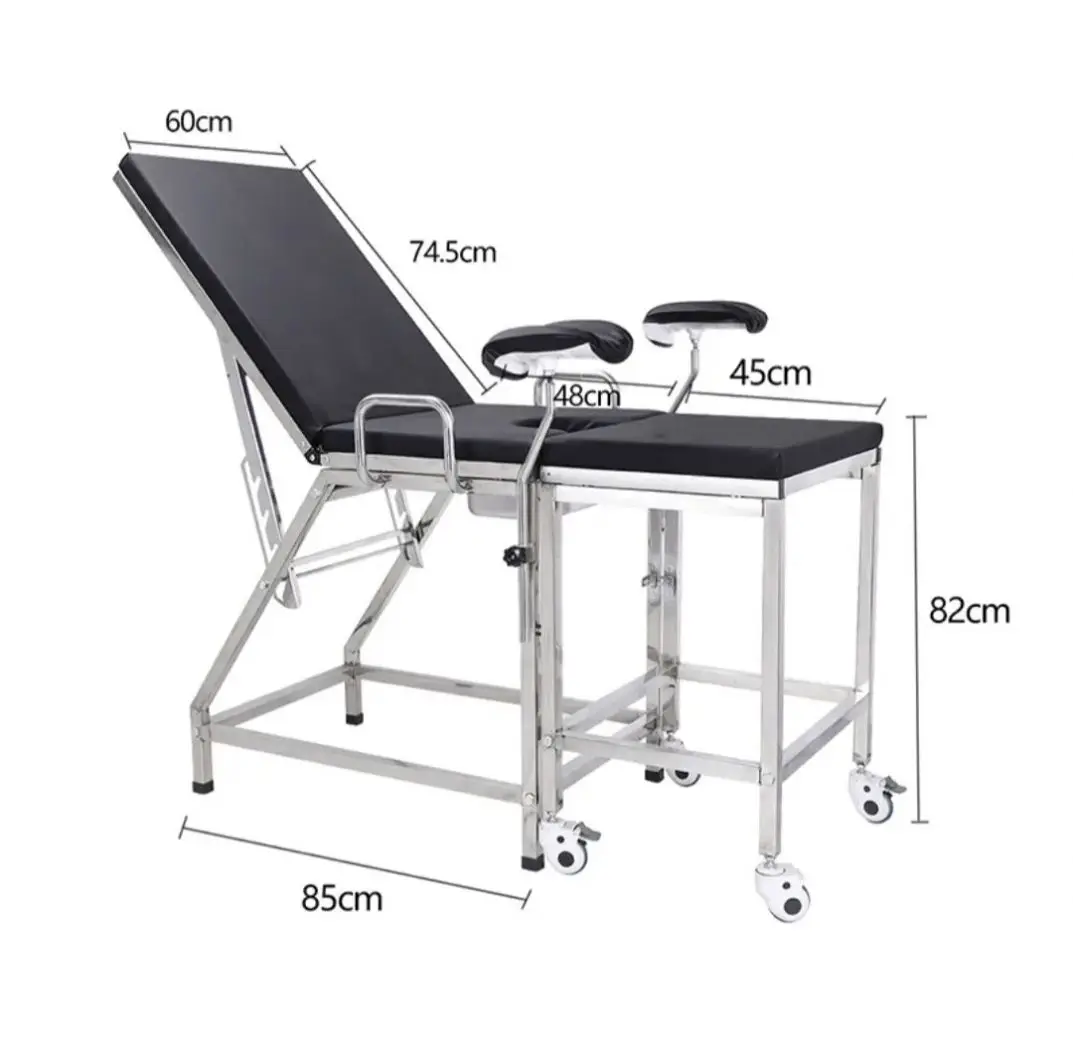 New Hot Sell Hospital Manual Examination Gynecology Table Examination Bed