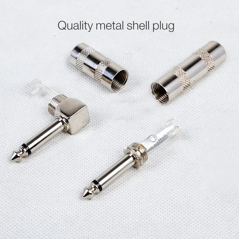 OEM Factory Professional Audio Cable with 6.35mm (1/4 Inch) TRS Jack, Low Noise Suitable for Electric Guitars