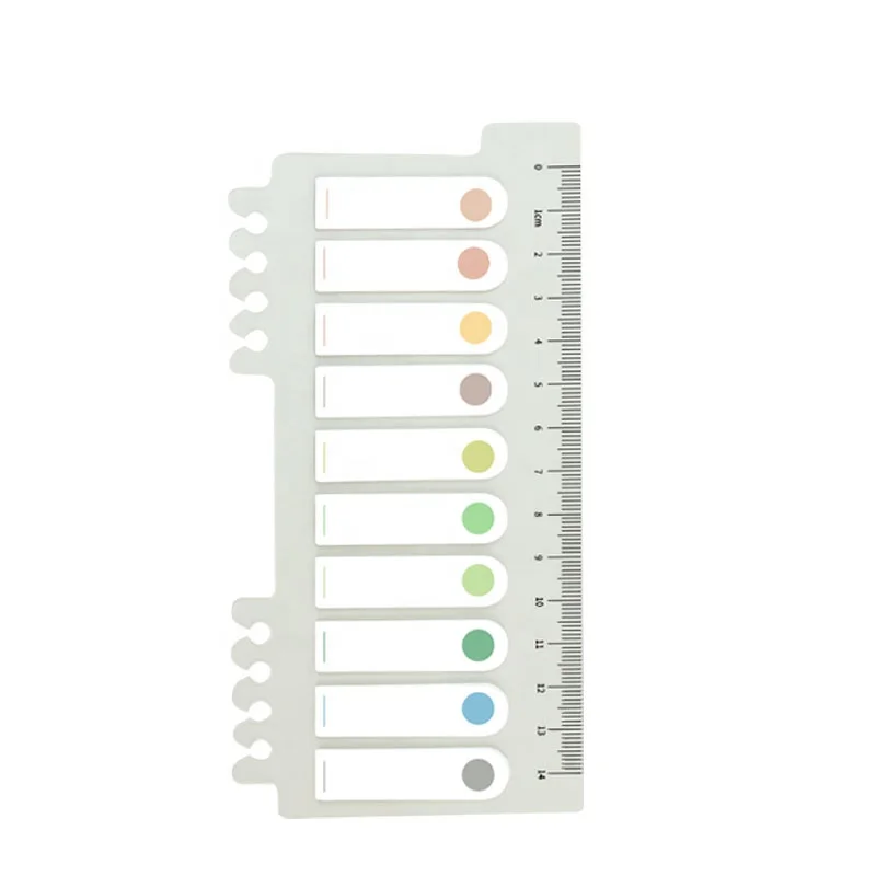 Pretty morandi series PET memo pad notebook label sticky post note flags writable 200 pcs/pack children school office supply