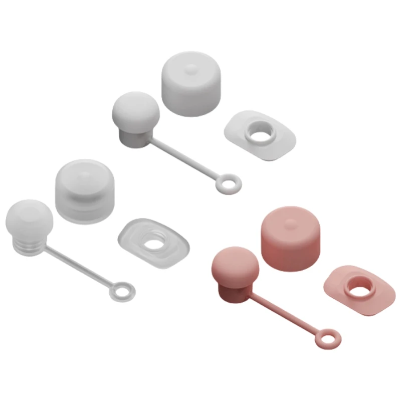 Stanley Cup Accessories Set Straw Cover Cap Fix Leak Stopper Lid Spill Plug Silicone Spill Stopper Set for Stanley Cup 40oz 30oz