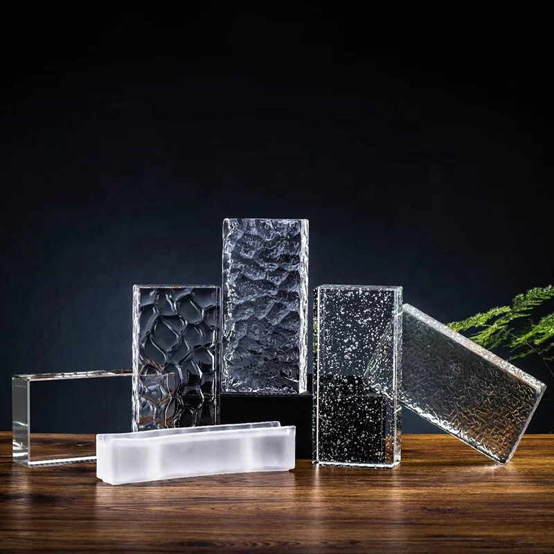 Hollow Solid Glass Blocks Brick building glass blocks/clear glass bricks