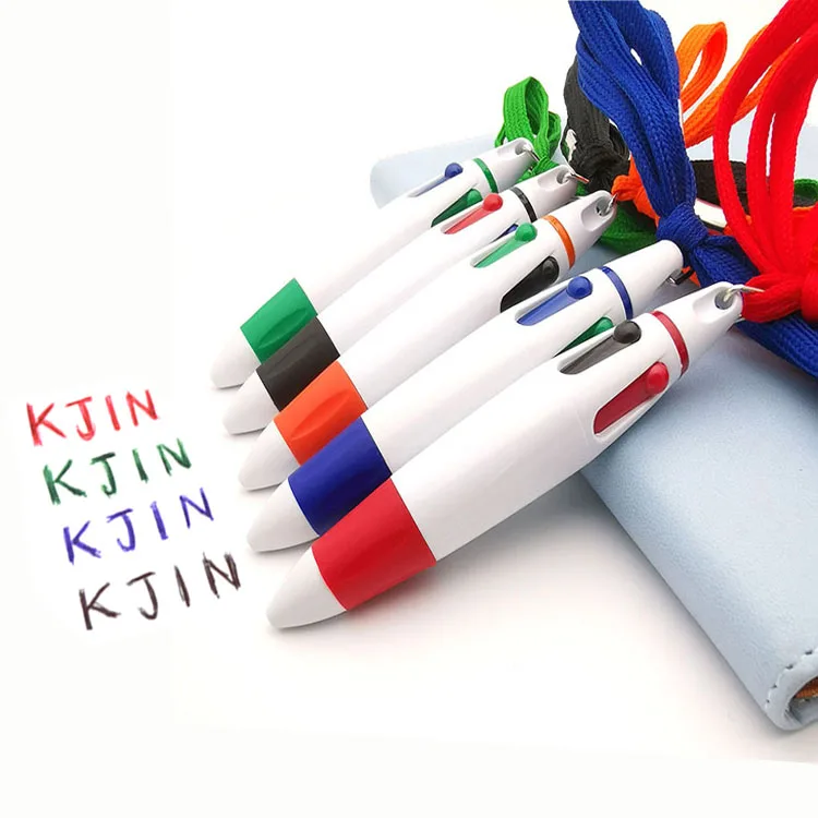 High quality Wholesale Custom personalized Advertising lanyard Rope nurse hang neck strap Ball pen with string and logo