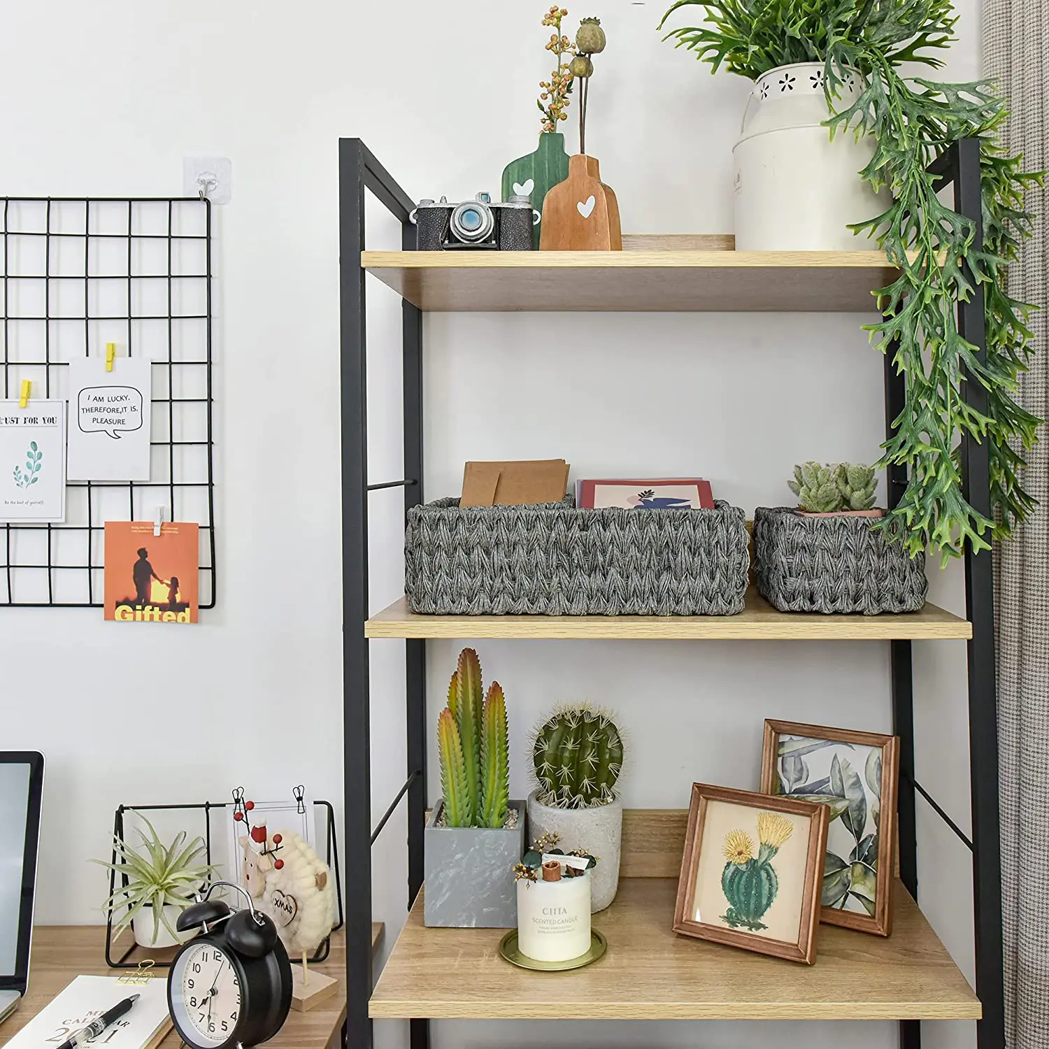 Натуральная легко очищаемая Корзина для пикника из ротанга ручной работы кубические плетеные корзины хранения с двумя ручками сделано в Китае